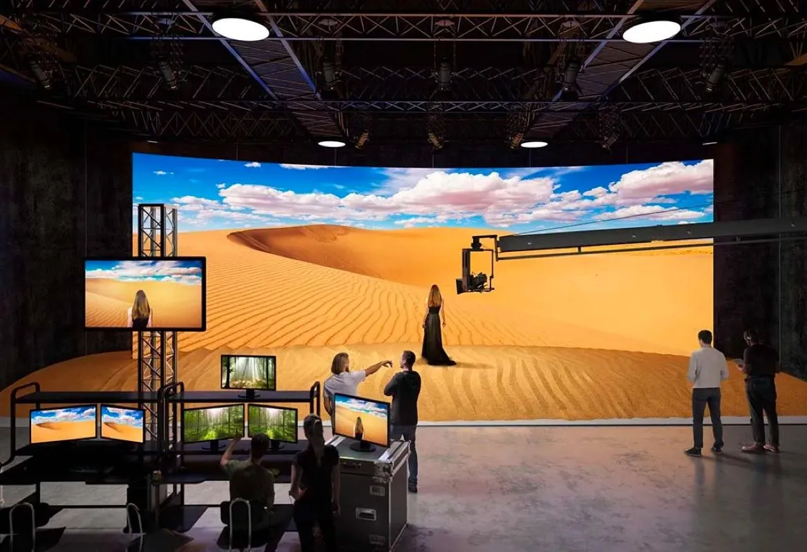 Großflächiger Bildschirm von Sony BRAVIA