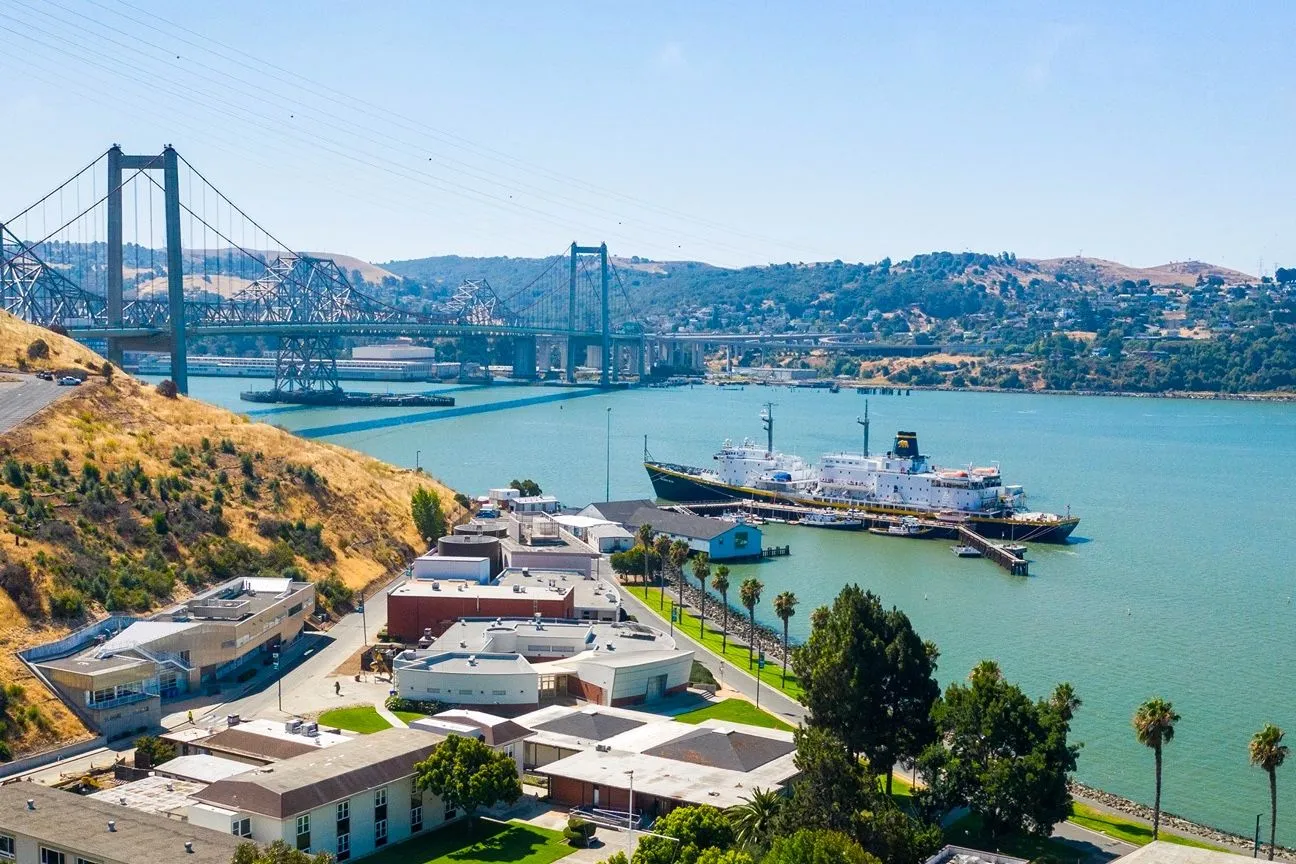 Die Cal Poly Maritime Academy in der San Francisco Bay Area
