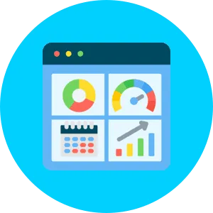 Arbeit mit dem Dashboard bei Digital Signage
