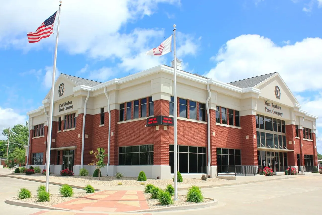 Hauptgebäude der First Bankers Trust Company, Illinois