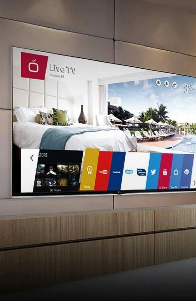 LG UM5N Smart-TV für Digital Signage