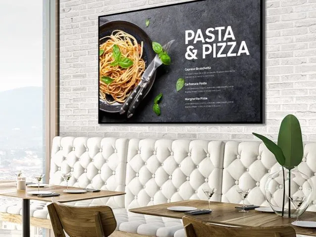 Samsung Tizen QBB Series Smart-TV für Restaurants, Cafés und Bars