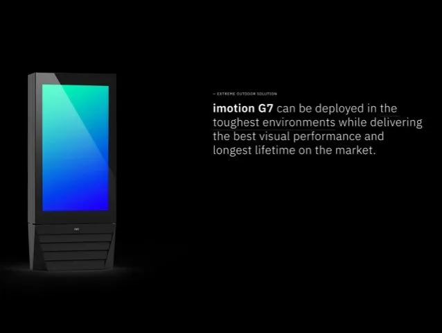 Infinitus iMotion G7 für Digital Signage