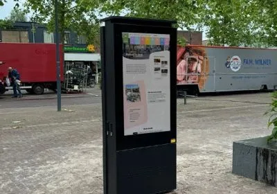 Öffentliches Display von Ermeco