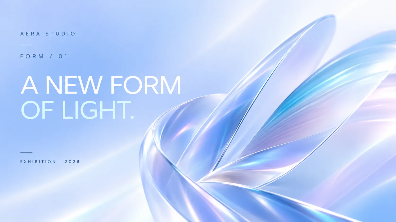 Digital-Signage-Bildschirme mit einer Kampagne namens A new form of light